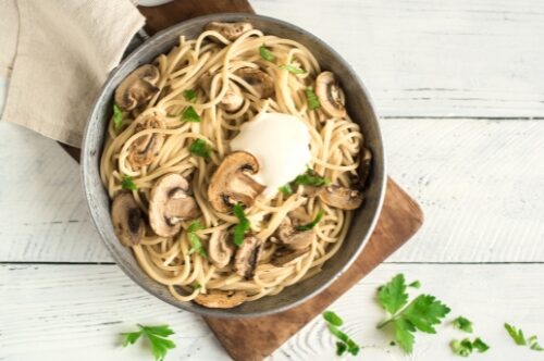 Creamy Mushroom Pasta